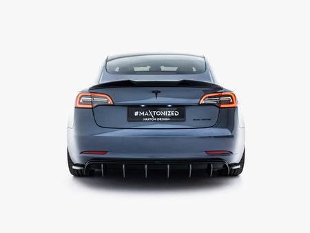 Maxton Design Rear Side Splitters V.2 Tesla Model 3 - TE-MODEL3-1-RSD2G - Image 3