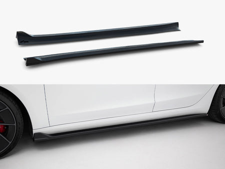 Maxton Design Side Skirts Diffusers V.3 Tesla Model 3 Performance Mk1 Facelift - TE-MODEL3-1-SD2G - Image 1