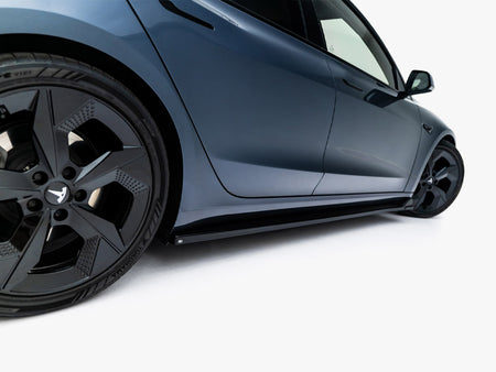 Maxton Design Side Skirts Diffusers V.3 Tesla Model 3 Mk1 / Mk1 Facelift - TE-MODEL3-1-SD2G - Image 4