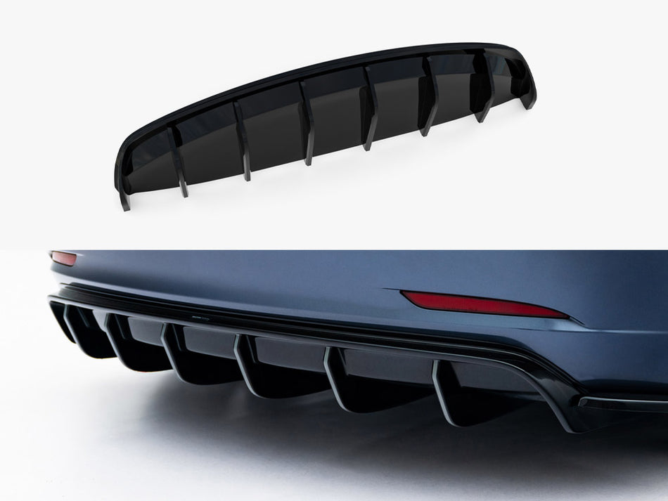 Maxton Design Rear Valance V.2 Tesla Model 3 - TE-MODEL3-1-RS2G - Image 1