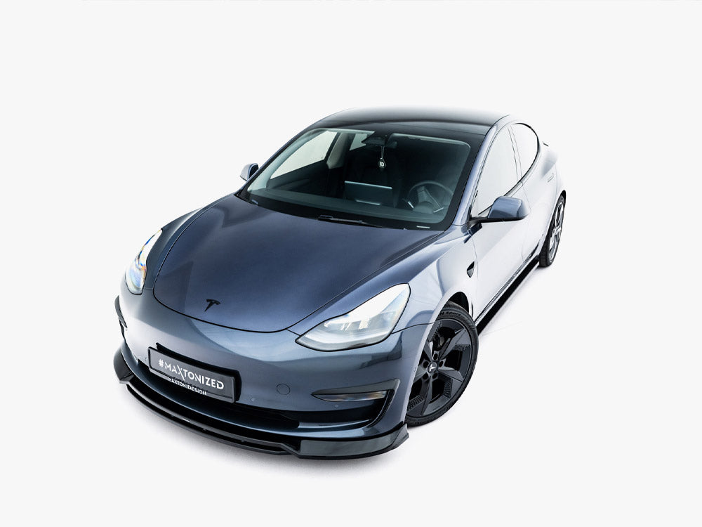 Maxton Design Front Splitter V.3 Tesla Model 3 - TE-MODEL3-1-FD3G+FD3RG - Image 2