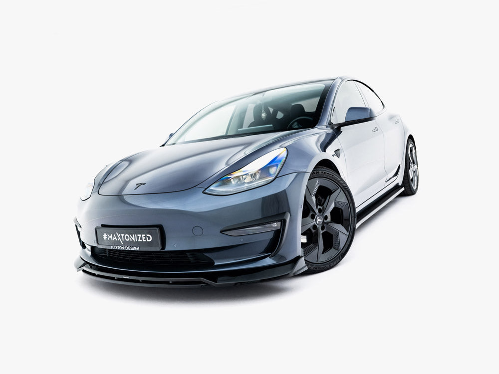 Maxton Design Front Splitter V.3 Tesla Model 3 - TE-MODEL3-1-FD3G+FD3RG - Image 3