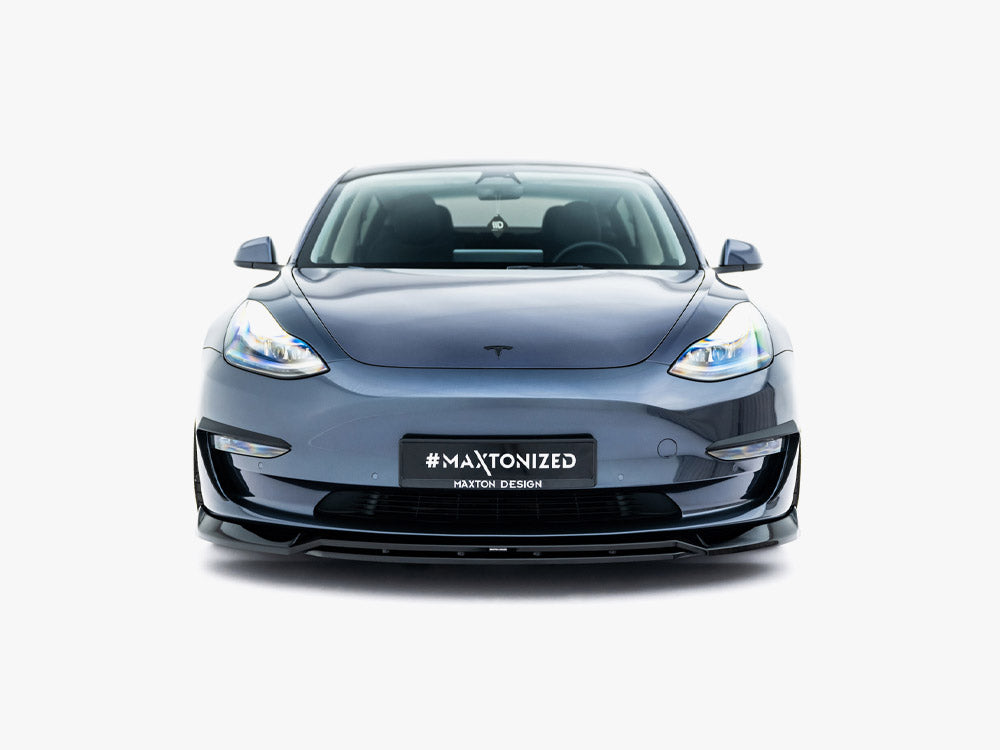 Maxton Design Front Splitter V.3 Tesla Model 3 - TE-MODEL3-1-FD3G+FD3RG - Image 5