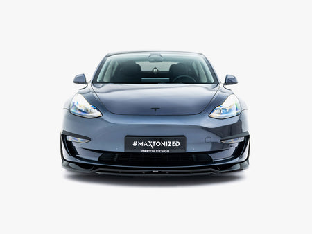 Maxton Design Front Splitter V.3 Tesla Model 3 - TE-MODEL3-1-FD3G+FD3RG - Image 5
