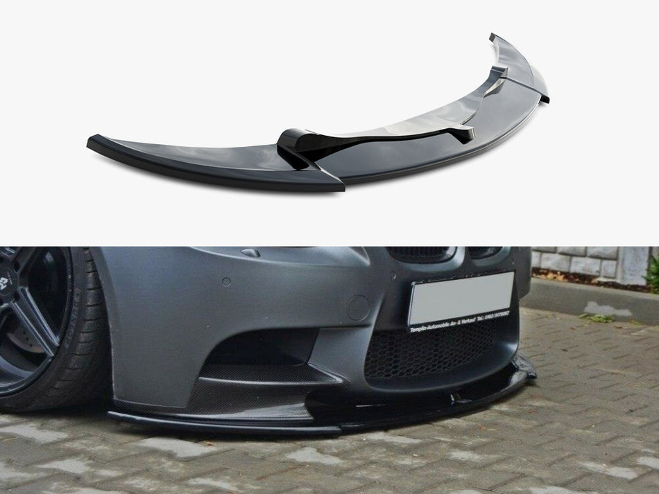 Maxton Design Front Splitter BMW M3 M Performance Coupe E92 / Cabrio E93 - BM-3-92-M-MPFC-FD1G - Image 1