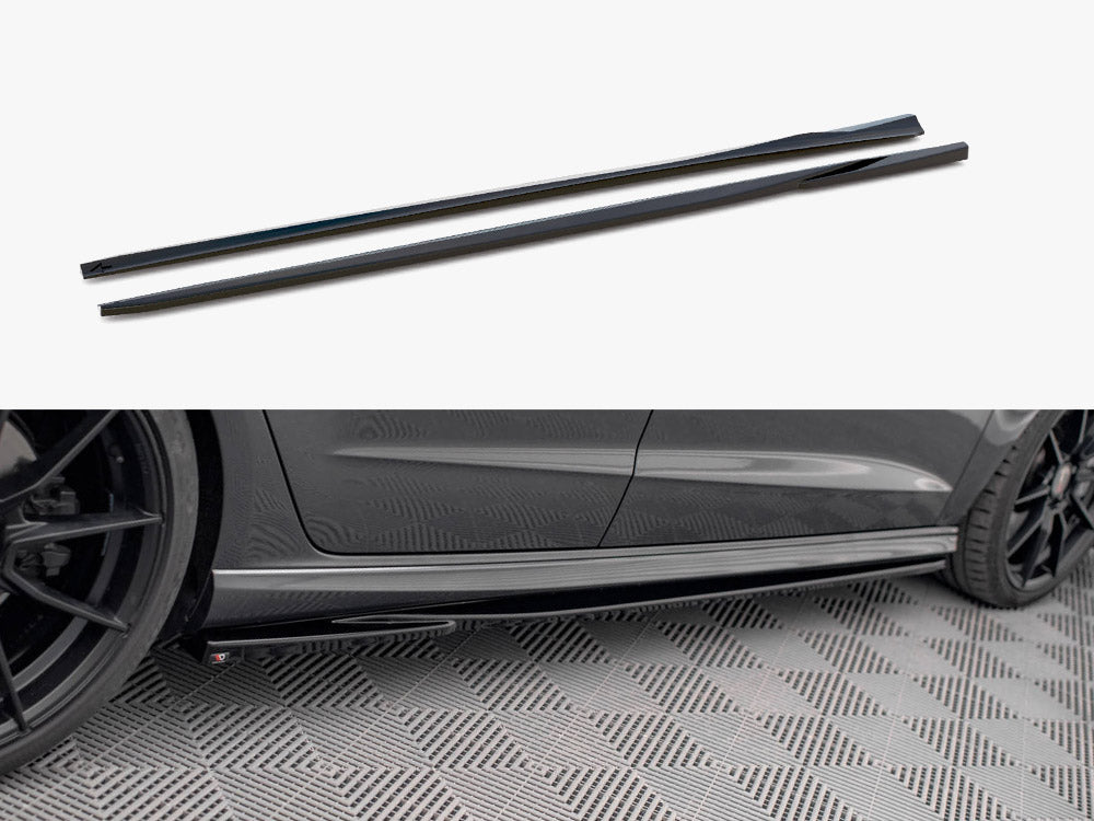Maxton Design Side Skirts Diffusers Audi S3 / A3 S-Line Sportback 8V Facelift - AU-S3-3F-SB-SD1G - Image 1
