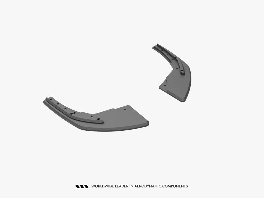 Maxton Design Street PRO Rear Side Splitters Audi S3 Sportback 8V Facelift - AUS33FSBCNC-RSD1B - Image 5