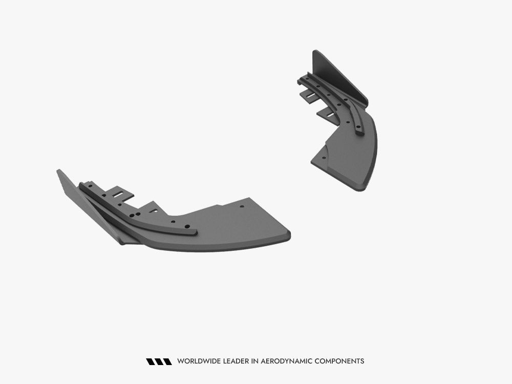 Maxton Design Street PRO Rear Side Splitters (+flaps) Audi S3 Sportback 8V Facelift - AUS33FSBCNC-RSD1B+RSF1G - Image 5