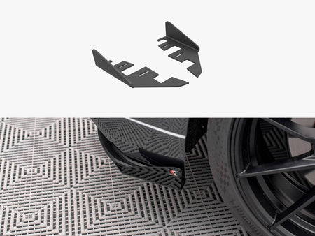 Maxton Design Rear Side Flaps Audi S3 Sportback 8V Facelift - AUS33FSBCNC-RSF1G - Image 1