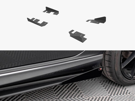 Maxton Design Side Flaps Audi S3 / A3 S-Line Sportback 8V Facelift - AUS33FSBCNC-SF1G - Image 1