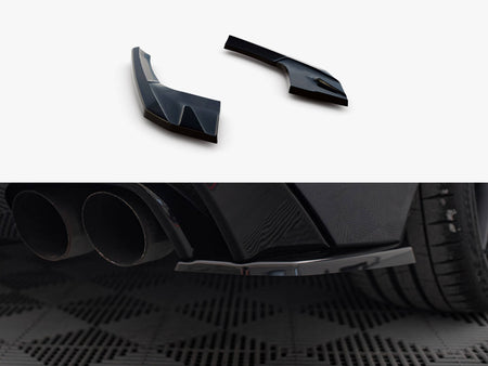 Rear Side Splitters V.2 Audi S3 / A3 S-Line Sportback 8V Facelift