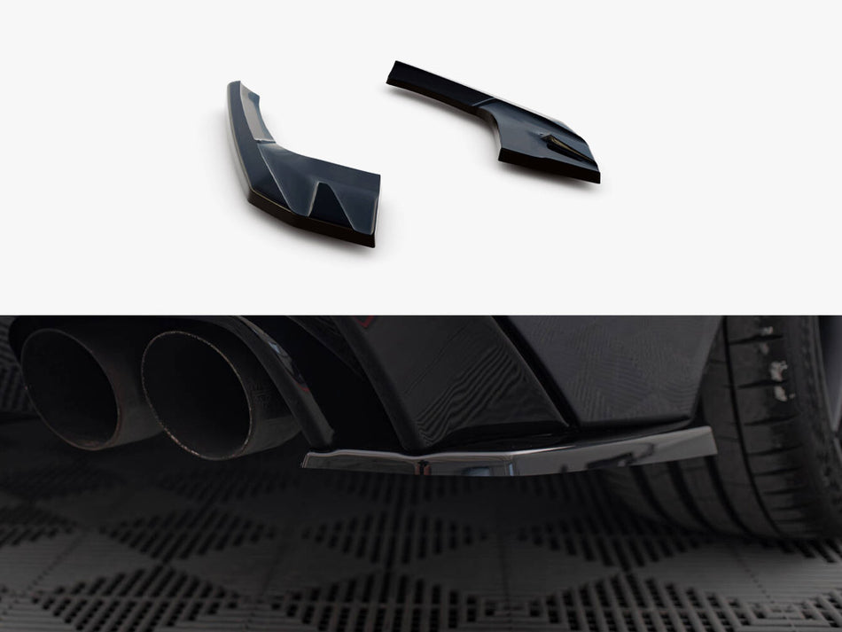 Maxton Design Rear Side Splitters V.2 Audi S3 / A3 S-Line Sportback 8V Facelift - AU-S3-3F-SB-RSD2G - Image 1