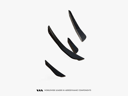 Front Bumper Wings (Canards) Volkswagen Polo GTI Mk6 Facelift