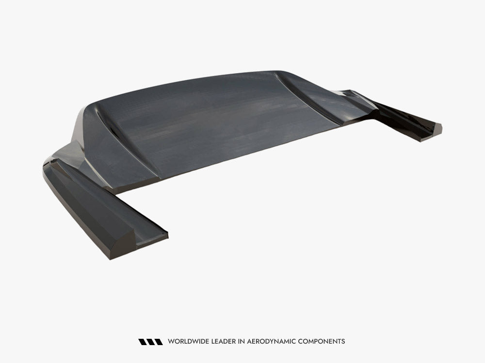 Rear Splitter (Vertical Bars) Porsche Taycan / Taycan 4 / Taycan 4S / Taycan GTS Mk1
