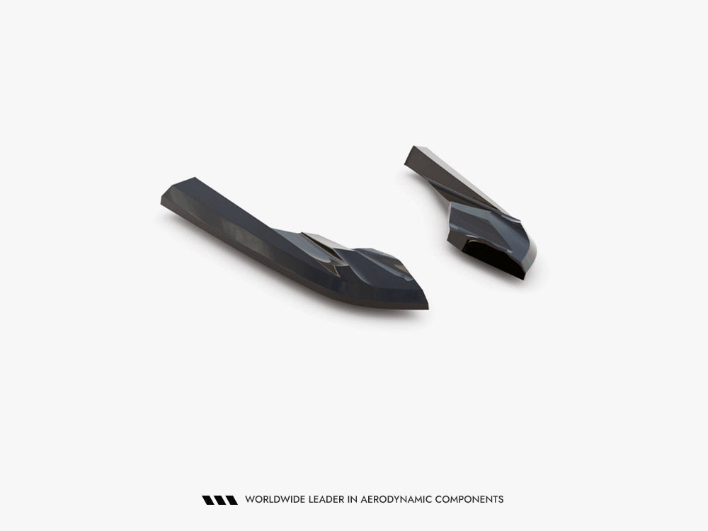 Maxton Design Rear Side Splitters Porsche Taycan Cross Turismo 4S - PO-TAY-1-4S-CT-RSD1G - Image 5