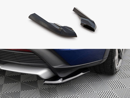Rear Side Splitters Porsche Taycan Cross Turismo 4S