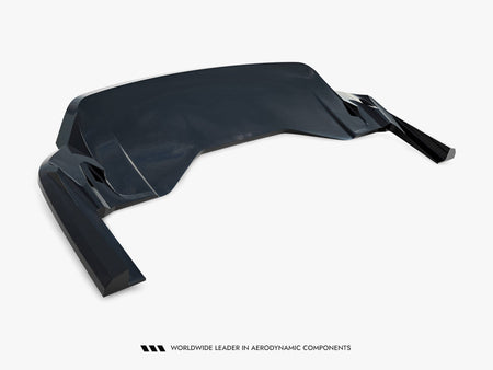 Rear Splitter (Vertical Bars) Porsche Taycan Turbo S Mk1