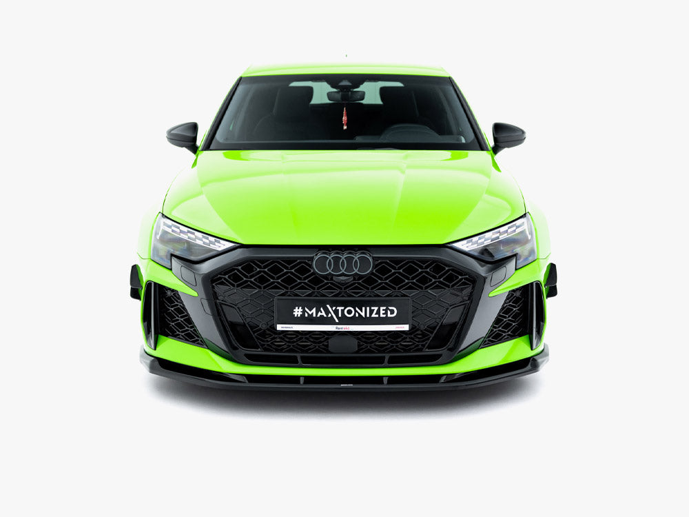 Maxton Design Front Splitter V.1 Audi RS3 Sportback 8Y Facelift - AU-RS3-8YF-S-FD1G - Image 4