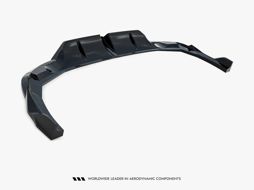 Maxton Design Rear Splitter (Vertical Bars) V.2 Audi RS3 Sedan 8Y Facelift - AU-RS3-8YF-S-RD3G+RD1G - Image 8