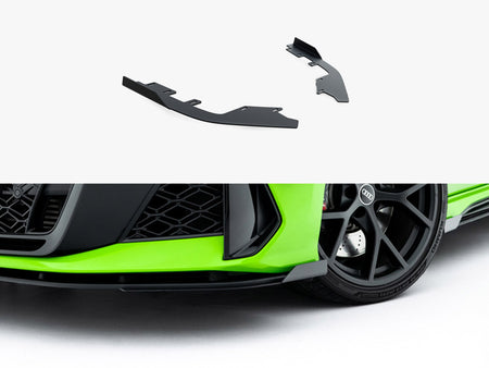 Maxton Design Front Flaps Audi RS3 Sportback 8Y Facelift - AURS38YFSCNC-FSF1G - Image 1
