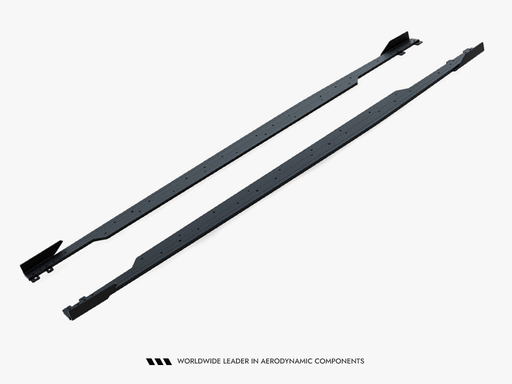 Street PRO Side Skirt Diffusers + Flaps Audi RS3 Sportback 8Y Facelift