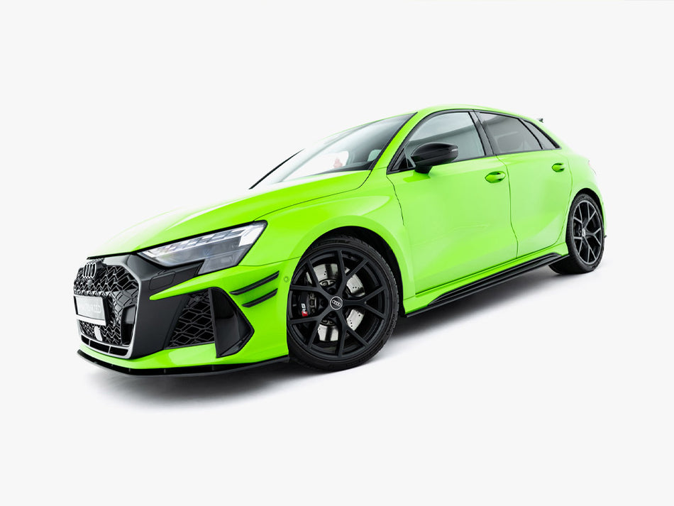 Maxton Design Street PRO Side Skirt Diffusers Audi RS3 Sportback 8Y Facelift - AURS38YFSCNC-SD1B - Image 2