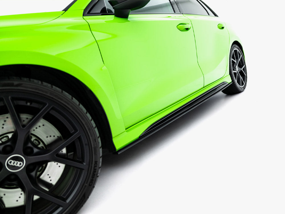 Maxton Design Street PRO Side Skirt Diffusers Audi RS3 Sportback 8Y Facelift - AURS38YFSCNC-SD1B - Image 5