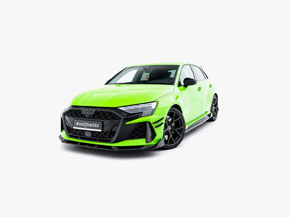 Maxton Design Front Splitter V.3 Audi RS3 Sportback 8Y Facelift - AU-RS3-8YF-S-FD3G - Image 2