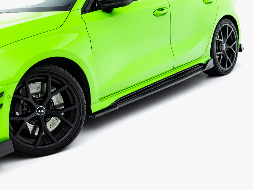 Maxton Design Side Skirt Diffusers V.2 Audi RS3 Sportback 8Y / 8Y Facelift - AU-RS3-8YF-S-SD2G - Image 4
