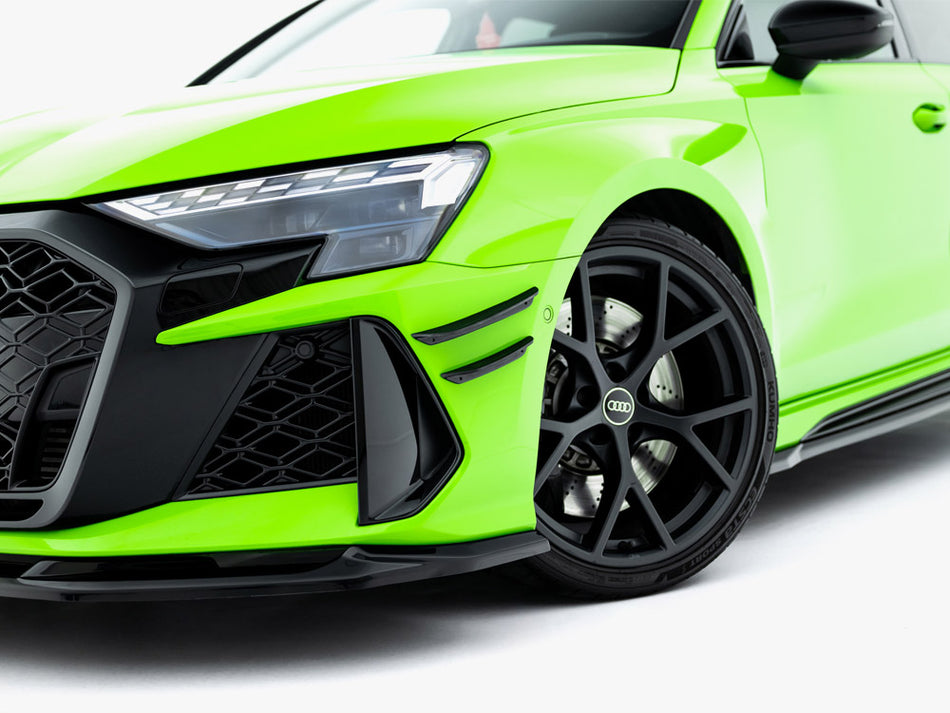 Maxton Design Front Bumper Wings (Canards) Audi RS3 Sportback 8Y Facelift - AU-R8-2F-CAN1 - Image 2