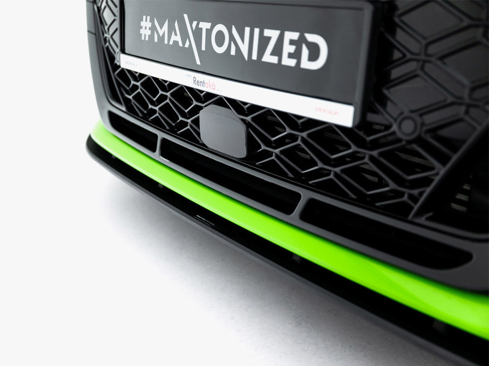 Maxton Design Street PRO Front Splitter + Flaps Audi RS3 Sportback 8Y Facelift - AURS38YFSCNC-FD1B+FSF1G - Image 6