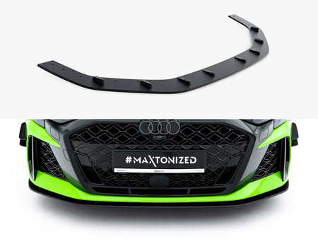 Maxton Design Street PRO Front Splitter Audi RS3 Sportback 8Y Facelift - AURS38YFSCNC-FD1B - Image 1