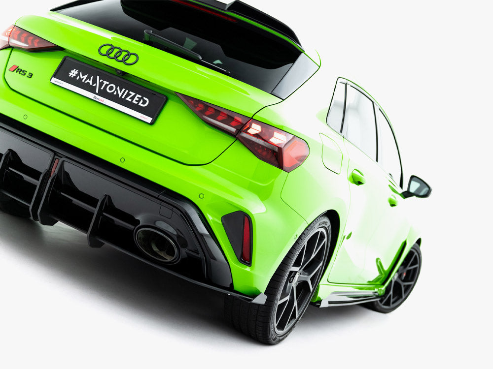 Maxton Design Rear Side Flaps Audi RS3 Sportback 8Y Facelift - AURS38YFSBCNC-RSF1G - Image 4