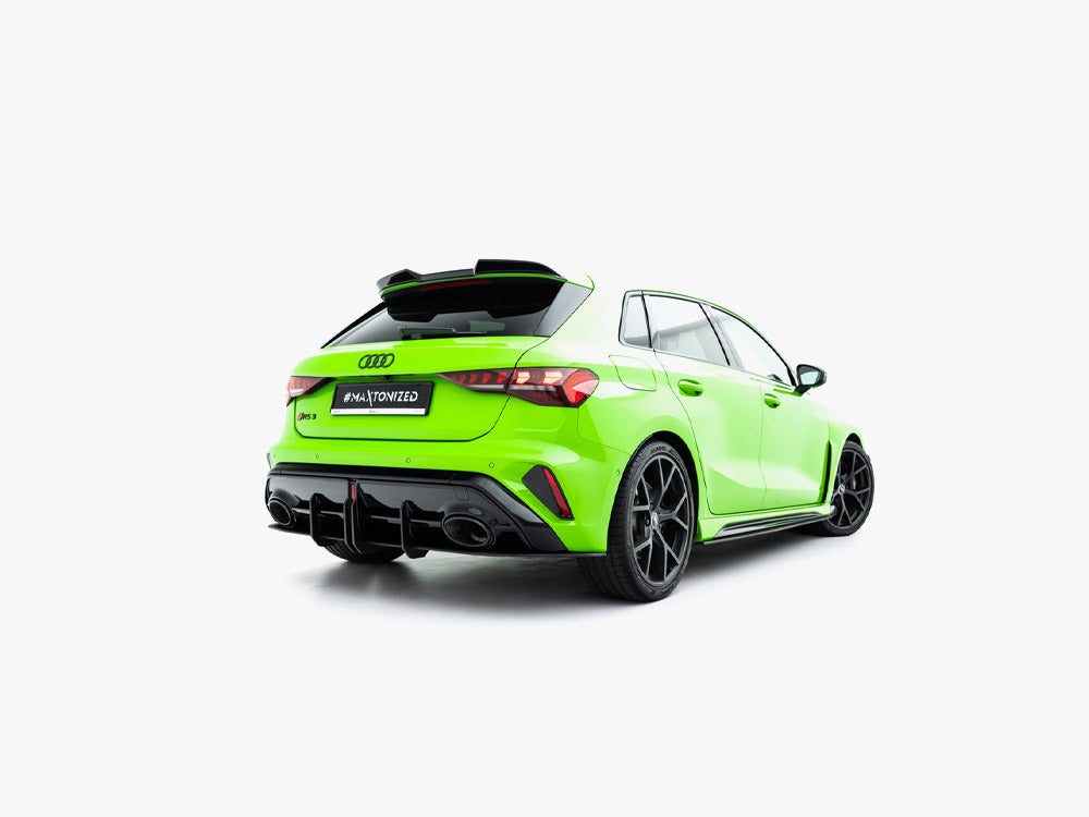 Maxton Design Street PRO Rear Diffuser Audi RS3 Sportback 8Y Facelift - AURS38YFSBCNC-RS1B - Image 2