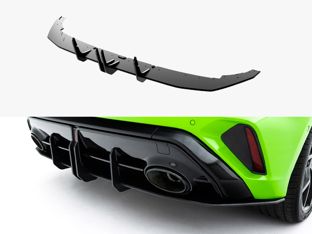 Maxton Design Street PRO Rear Diffuser Audi RS3 Sportback 8Y Facelift - AURS38YFSBCNC-RS1B - Image 1