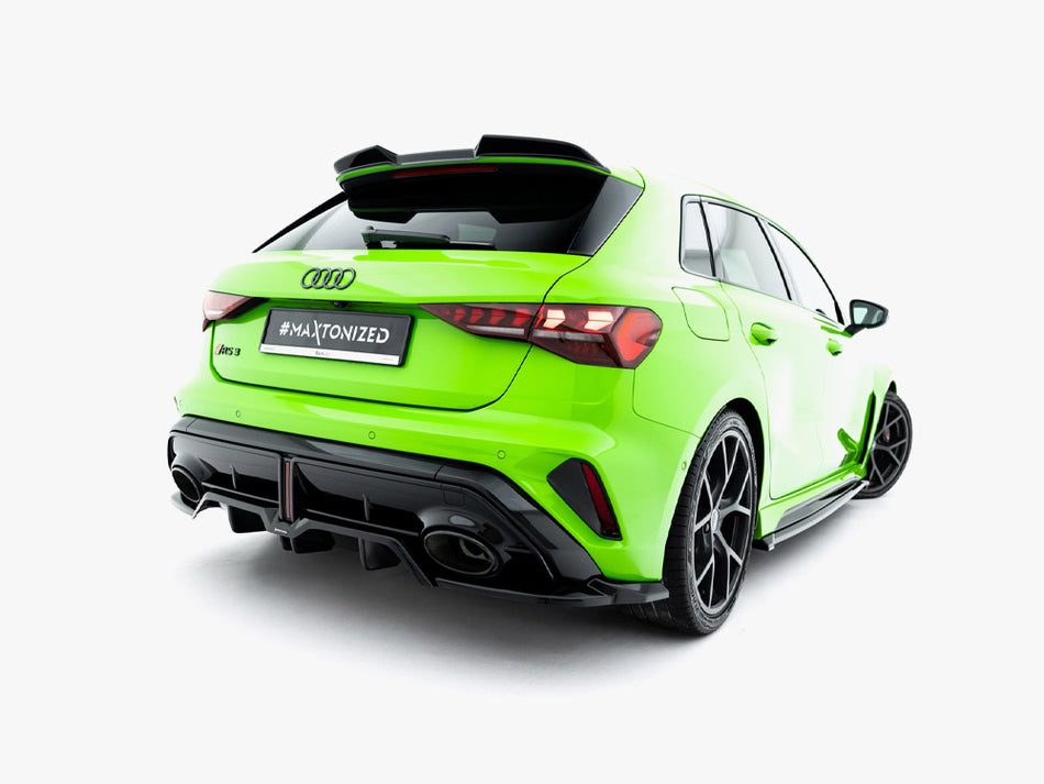 Rear Splitter (Vertical Bars) V.2 Audi RS3 Sportback 8Y Facelift