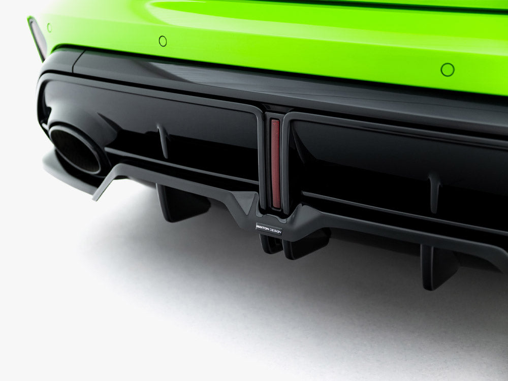 Maxton Design Rear Splitter (Vertical Bars) V.2 Audi RS3 Sportback 8Y Facelift - AU-RS3-8YF-SB-RD2G+RD4G - Image 5