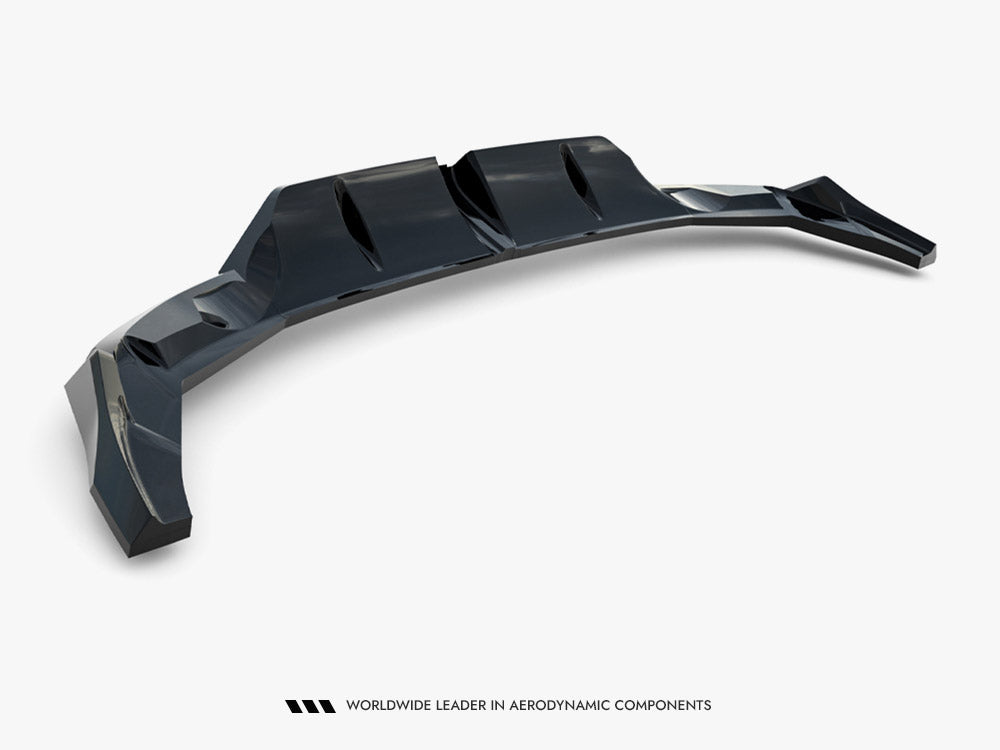 Rear Splitter (Vertical Bars) V.1 Audi RS3 Sportback 8Y Facelift