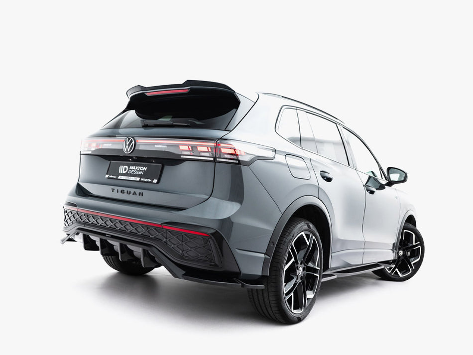 Maxton Design Rear Splitter (Vertical Bars) Volkswagen Tiguan R-Line Mk3 - VW-TI-3-RLINE-RD1G+RD2G - Image 2