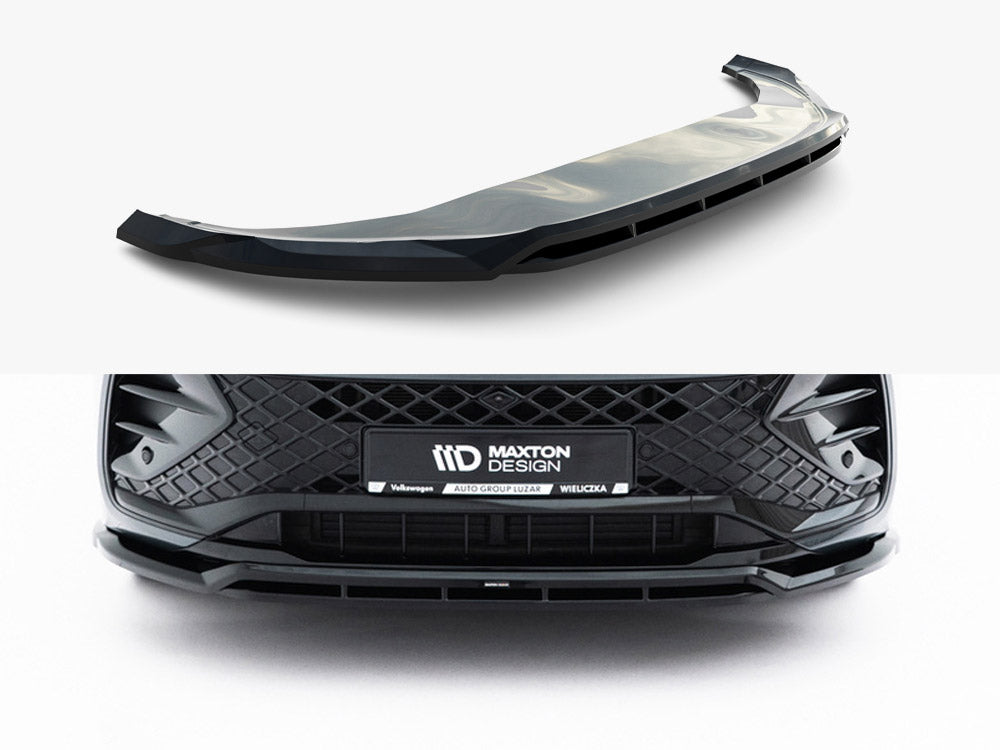 Maxton Design Front Splitter V.2 Volkswagen Tiguan R-Line Mk3 - VW-TI-3-RLINE-FD2G+FD2RG - Image 1
