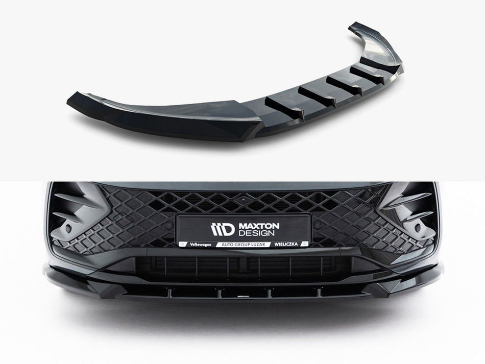 Maxton Design Front Splitter V.1 Volkswagen Tiguan R-Line Mk3 - VW-TI-3-RLINE-FD1G - Image 1