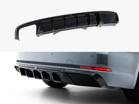 Maxton Design Rear Valance V.2 Audi A4 S-Line Sedan / Avant B9 - AU-A4-B9-AV-RS1G+RS1RGOO_ - Image 1