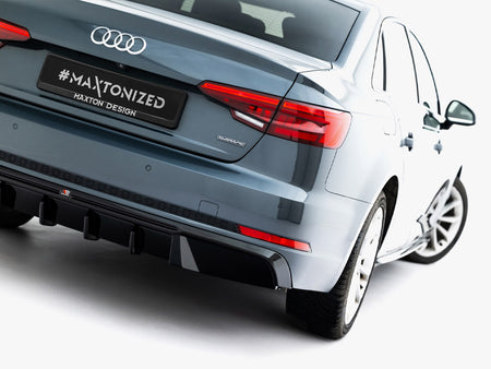 Rear Valance V.2 Audi A4 S-Line Sedan / Avant B9