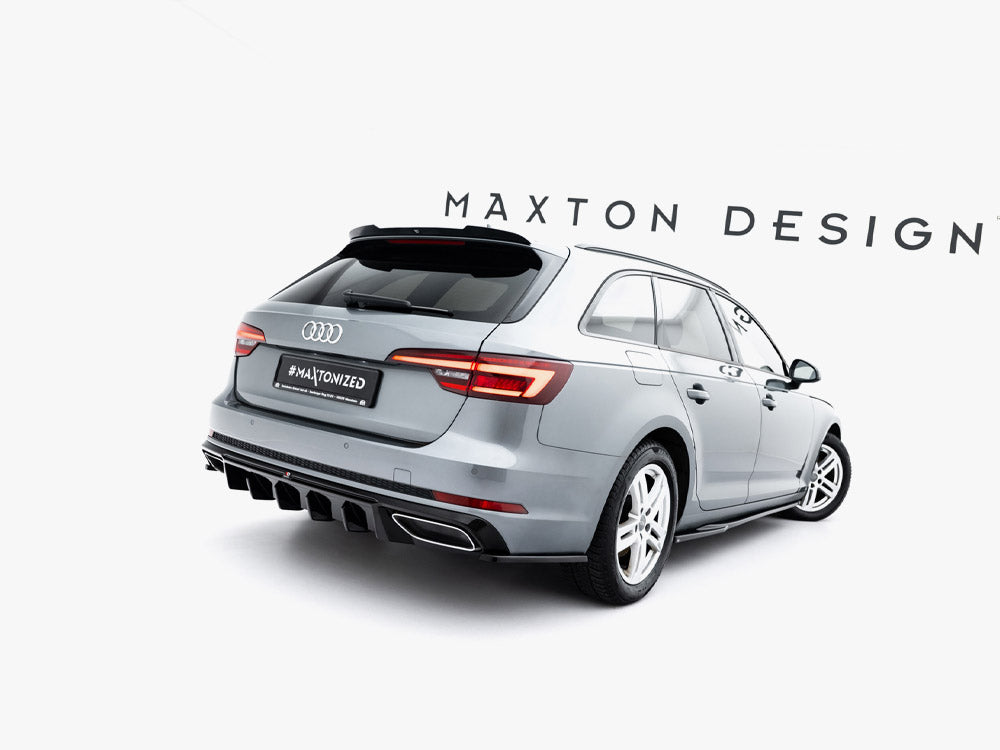 Maxton Design Rear Valance Audi A4 / A4 S-Line Sedan / Avant B9 - AU-A4-B9-AV-RS1G+RS1RG - Image 2