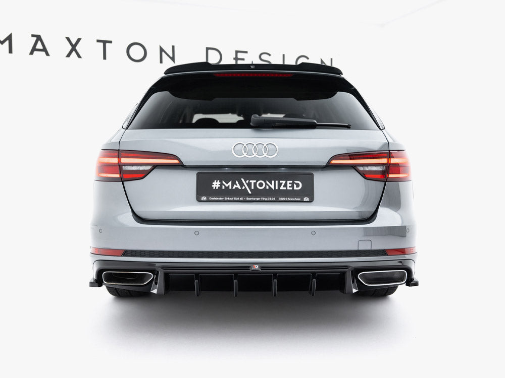 Maxton Design Rear Valance Audi A4 / A4 S-Line Sedan / Avant B9 - AU-A4-B9-AV-RS1G+RS1RG - Image 3