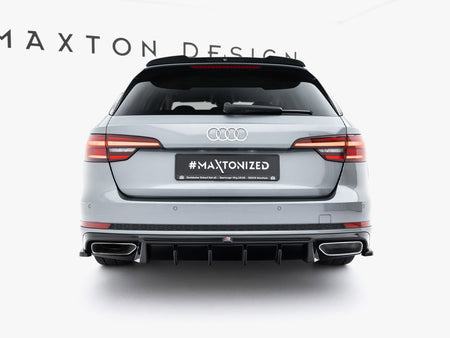 Maxton Design Rear Valance Audi A4 / A4 S-Line Sedan / Avant B9 - AU-A4-B9-AV-RS1G+RS1RG - Image 3