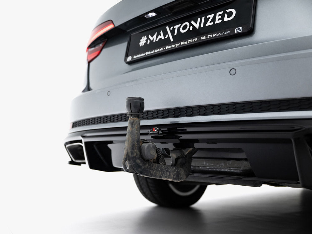 Maxton Design Rear Valance Audi A4 / A4 S-Line Sedan / Avant B9 - AU-A4-B9-AV-RS1G+RS1RG - Image 6