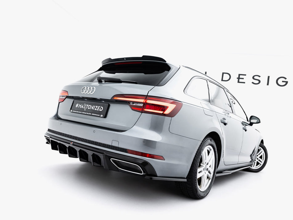 Maxton Design Rear Side Splitters Audi A4 / A4 S-Line / S4 Sedan / Avant B9 - AU-A4-B9-AV-RSD3G - Image 2