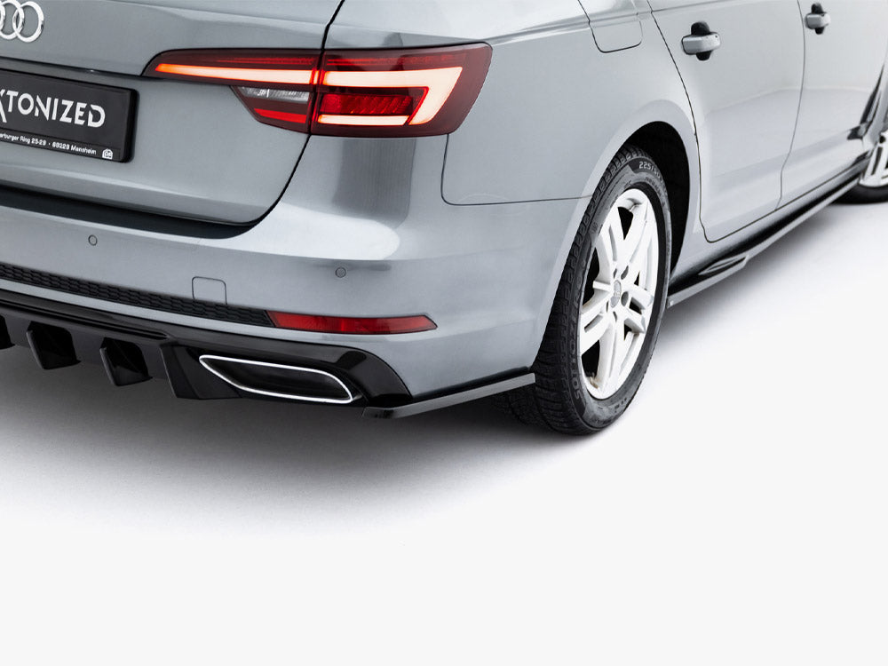 Rear Side Splitters Audi A4 / A4 S-Line / S4 Sedan / Avant B9