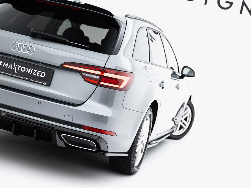 Rear Side Splitters Audi A4 / A4 S-Line / S4 Sedan / Avant B9
